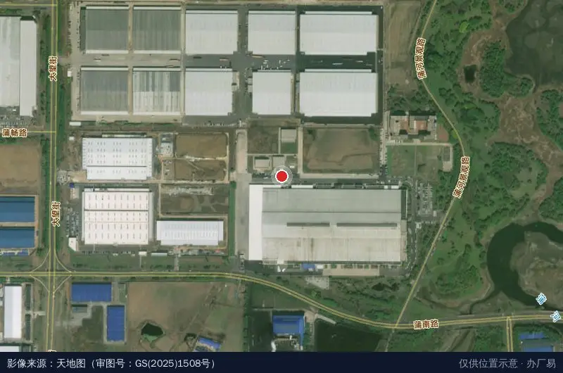 沈阳海尔工业园卫星位置示意图