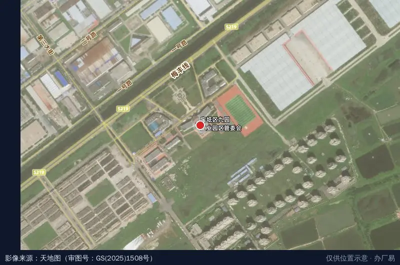 天津宝坻经济开发区卫星位置示意图