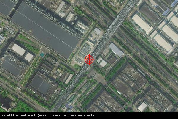 成都科技园卫星位置示意图