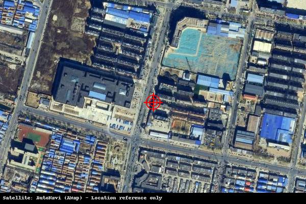 国网德州供电公司产业园区卫星位置示意图