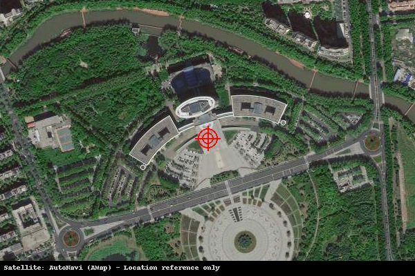 哈尔滨新区卫星位置示意图