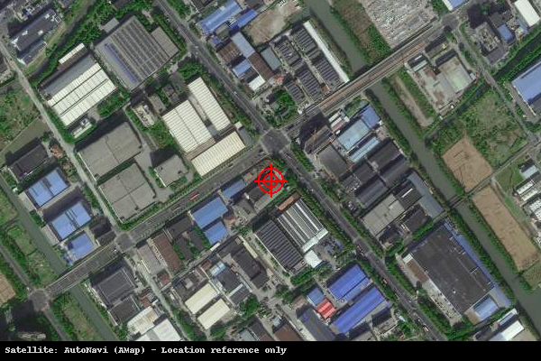 上海弘光显示LED光电产业园卫星位置示意图
