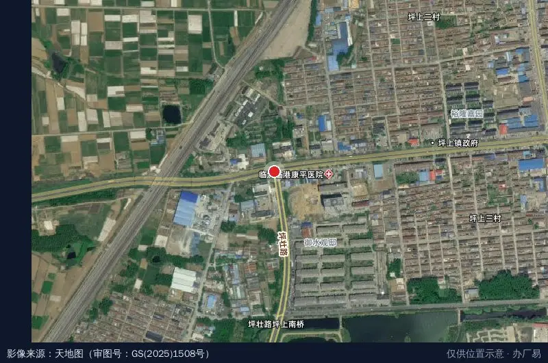 临沂临港经济开发区卫星位置示意图