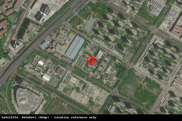 南京海峡两岸科技工业园区卫星位置示意图