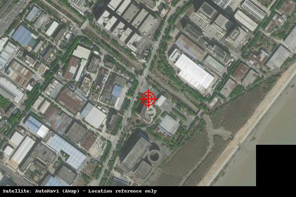 福州出口加工区卫星位置示意图
