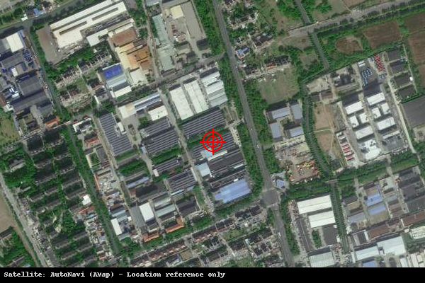 亭林城镇工业地块卫星位置示意图