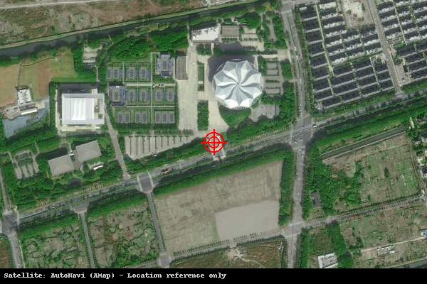 马桥城镇工业地块卫星位置示意图