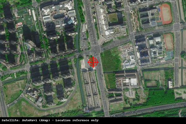 上海市奉贤区南桥镇南桥经济园区卫星位置示意图