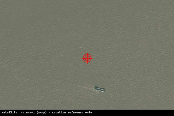 杭州湾经济开发区卫星位置示意图