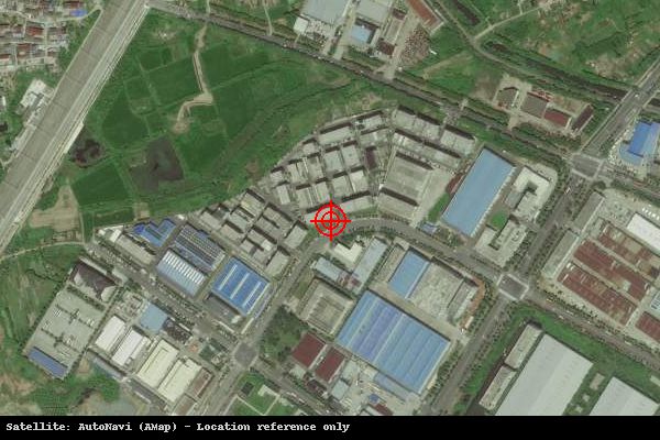 江北智荟港卫星位置示意图