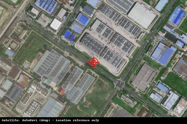 熠跃南京江宁物流园卫星位置示意图