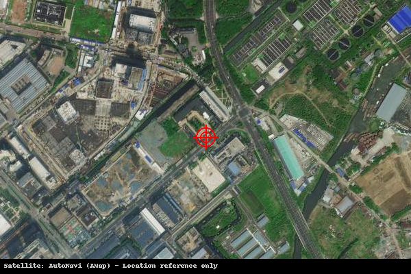 无锡新型电子产业园卫星位置示意图