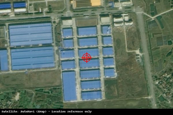 安徽银峰春谷健康产业园卫星位置示意图