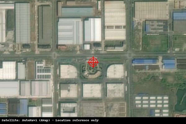 宇航智能制造产业园卫星位置示意图
