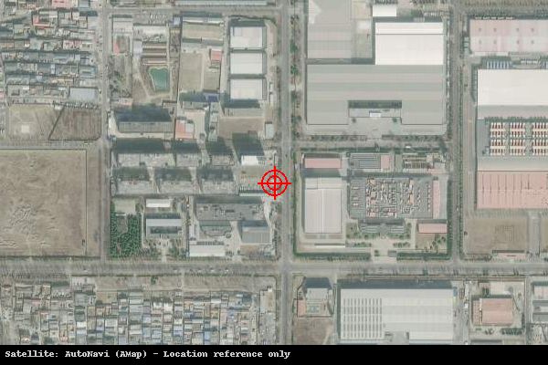 闽京蒲企业园卫星位置示意图