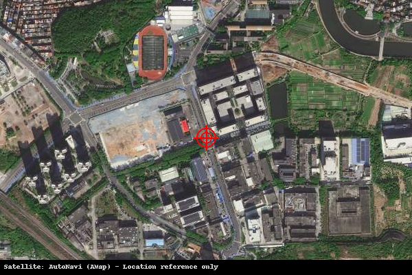 松山湖(生态园)电子信息产业园卫星位置示意图