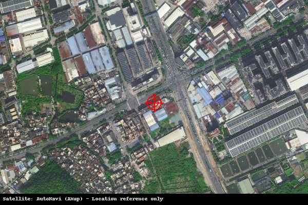 顺德南国西路尚骏楼卫星位置示意图