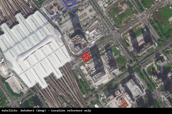 番禺汽车城产业园卫星位置示意图