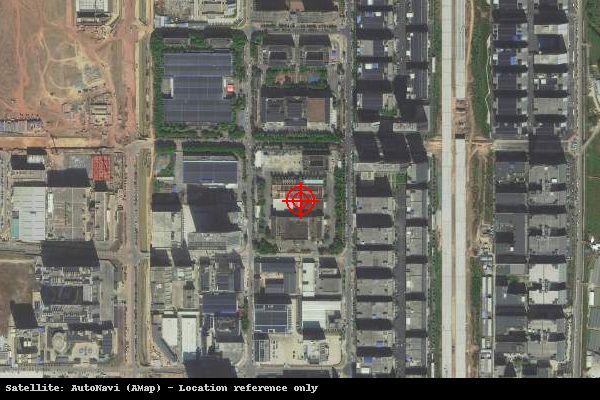中尚华阳科技产业园卫星位置示意图
