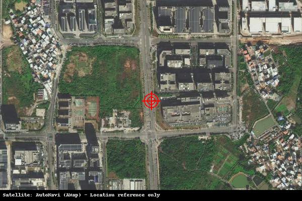 中南高科高端电子信息创新园卫星位置示意图