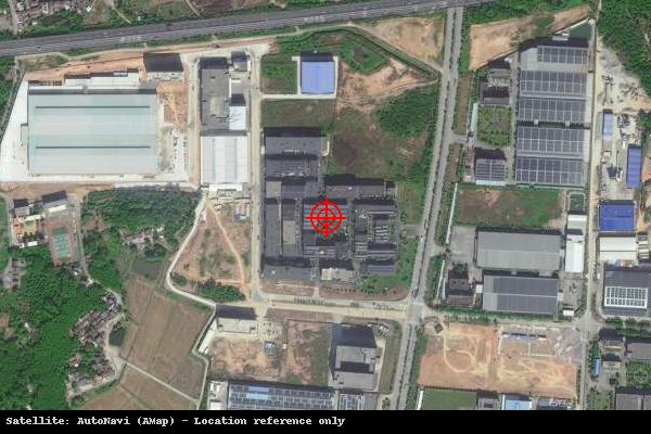 中南高科台山智能装备产业园卫星位置示意图