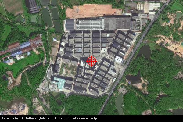 红润谷科技产业园卫星位置示意图