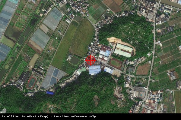 中山市云瑞包装环保共性产业园卫星位置示意图