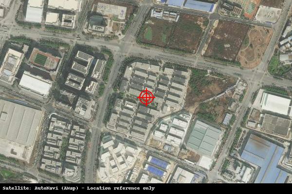 联东U谷南宁高新国际企业港卫星位置示意图