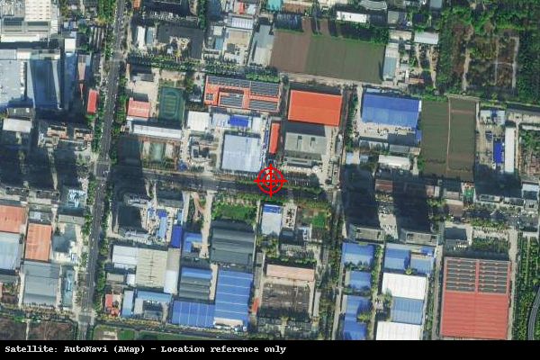 和谷产业园区卫星位置示意图