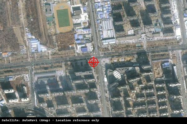 河北廊坊龙河高新技术产业开发区卫星位置示意图