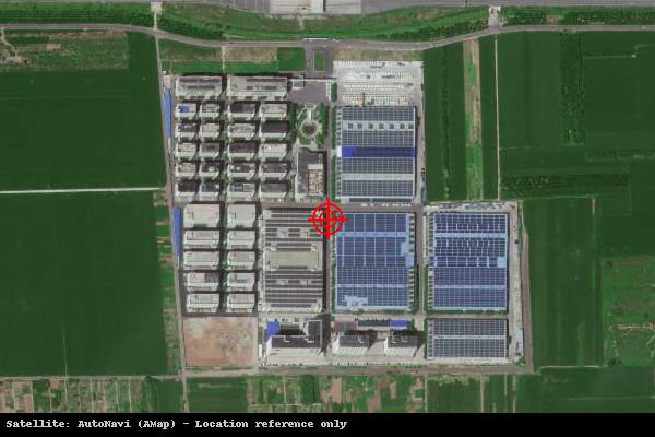 河北科林产业园卫星位置示意图