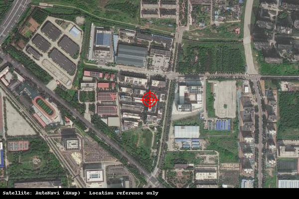 石家庄鹿岛V谷科技工业园卫星位置示意图