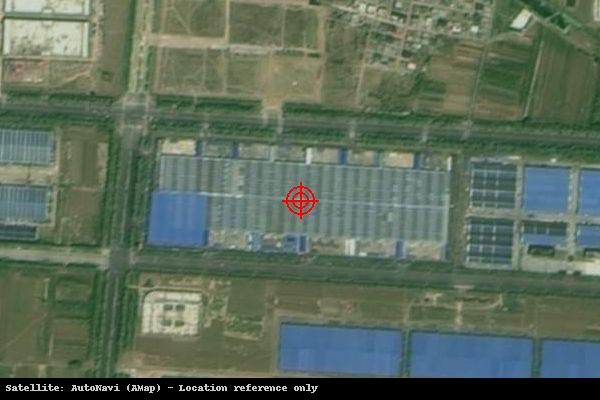 家县三元科技产业园卫星位置示意图