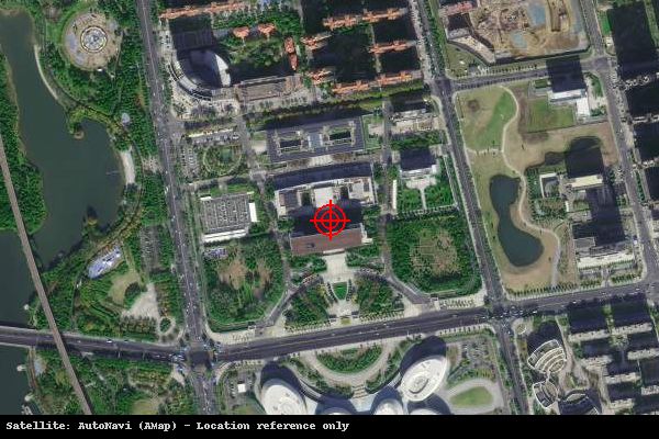 中南高科·武汉孝感空港创智产业园卫星位置示意图