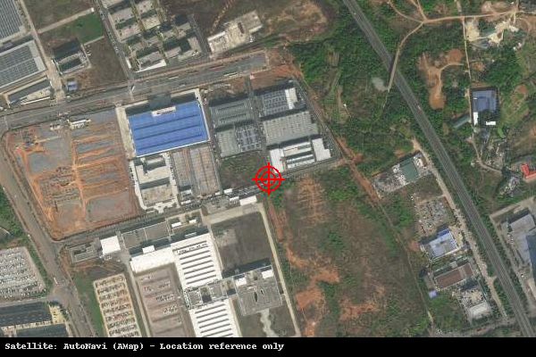 长沙南——网驿电子信息产业园卫星位置示意图