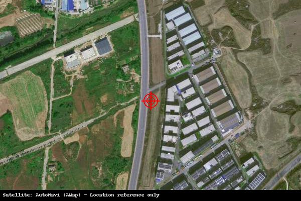大连先进装备制造业园区-联东U谷产业园卫星位置示意图