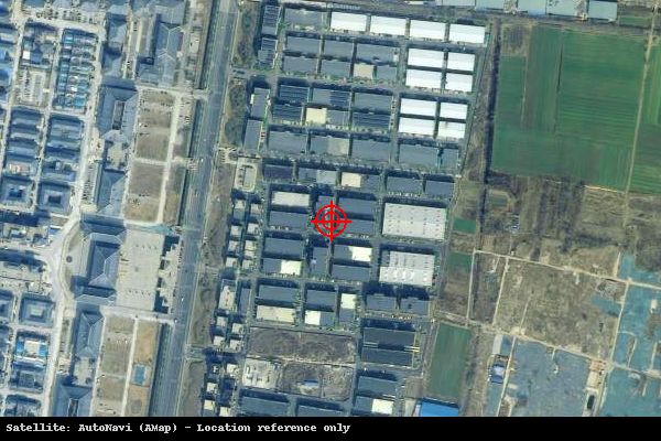 中南高科·中德(济南)产业园卫星位置示意图