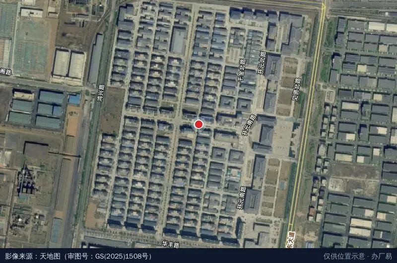 鑫茂齐鲁科技城卫星位置示意图
