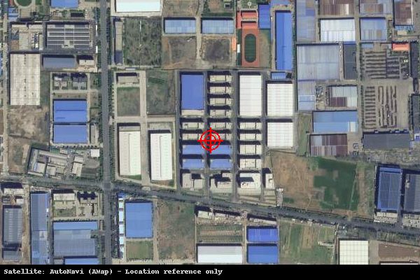 临沂激光科技产业园卫星位置示意图