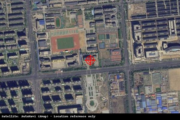 潍坊(国际)生态科技产业园卫星位置示意图