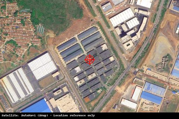 中南高科烟台福山智能制造产业园卫星位置示意图