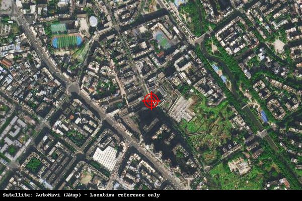 四川省成都市龙泉驿经济技术开发区卫星位置示意图