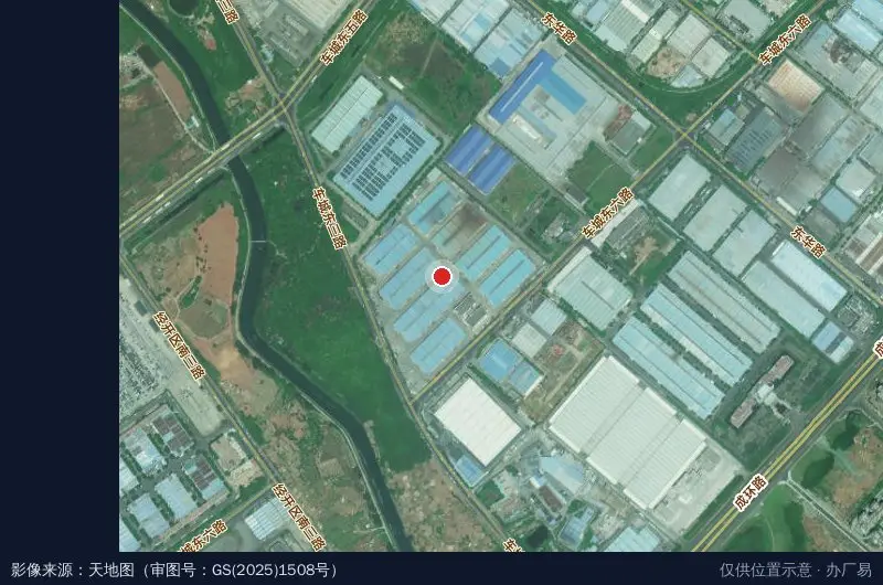 聚力汽配产业港卫星位置示意图