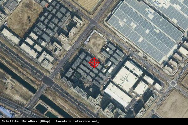 联东U谷云创中心卫星位置示意图