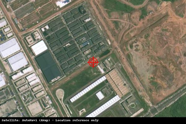 中南高科璧山智造基地卫星位置示意图