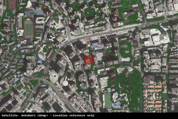 重庆市渝北区中南高科智能制造基地卫星位置示意图