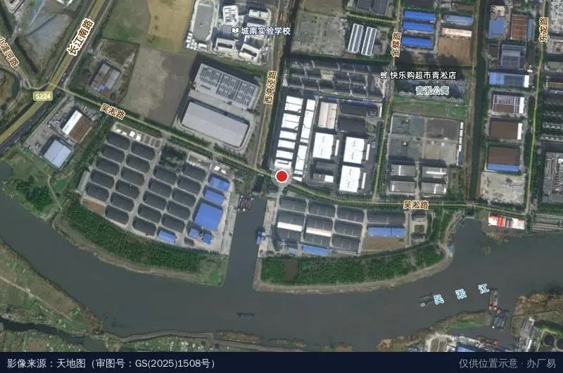 恒冬斯斯科创园卫星位置示意图