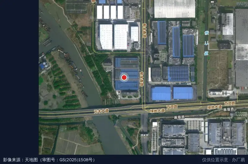 凯昊通科创园卫星位置示意图