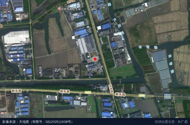 智慧通科技园卫星位置示意图