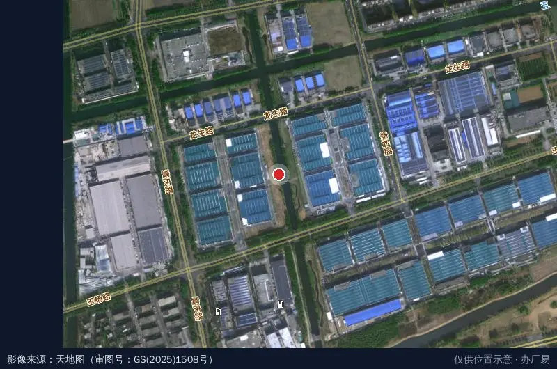 平谦国际(昆山)现代产业园-北区卫星位置示意图